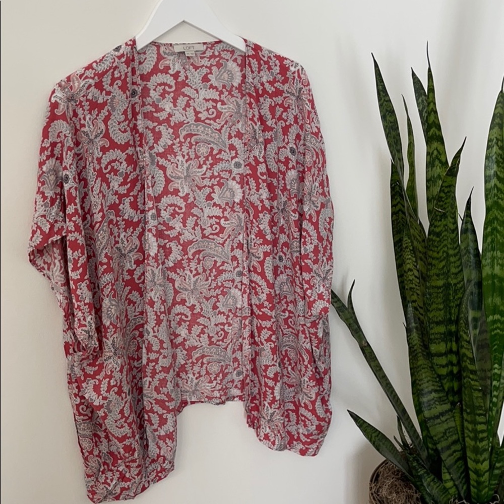 LOFT open front kimono